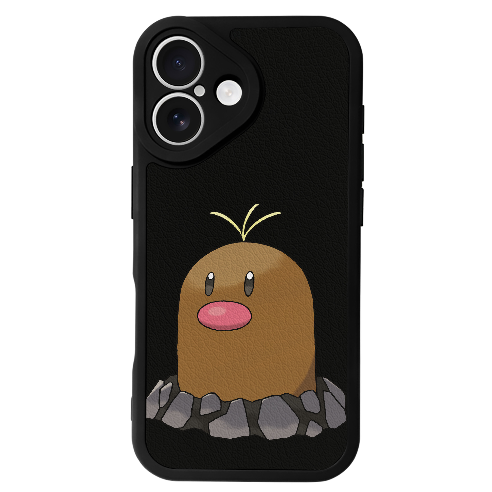 （画像用） ポケットモンスター Pokémon 【iPhone 16シリーズ対応】シリコンスマホケース（レザー調） 材質：シリコン